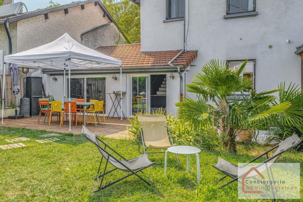 Maison A Lyon Parilly Avec Piscine, Jardin, Parking Prive & Proche Eurexpo Vénissieux Exteriör bild